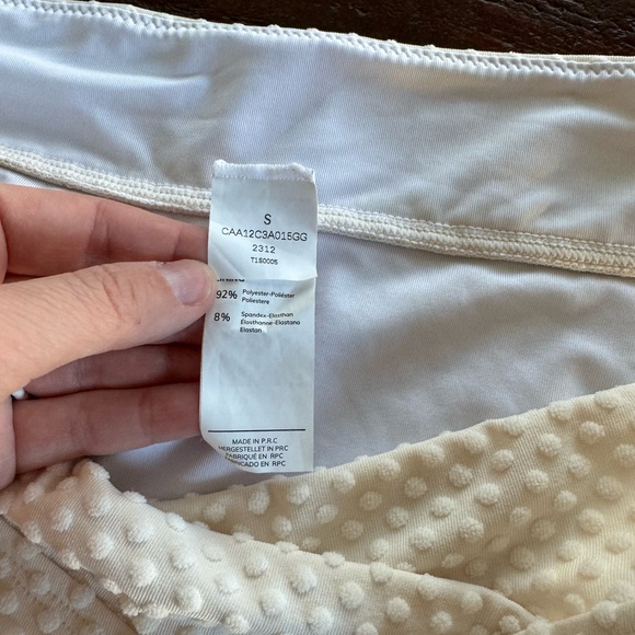 Dot Texture Wrapped Halter & V Front High Rise Bikini Set - Picture 3 of 4